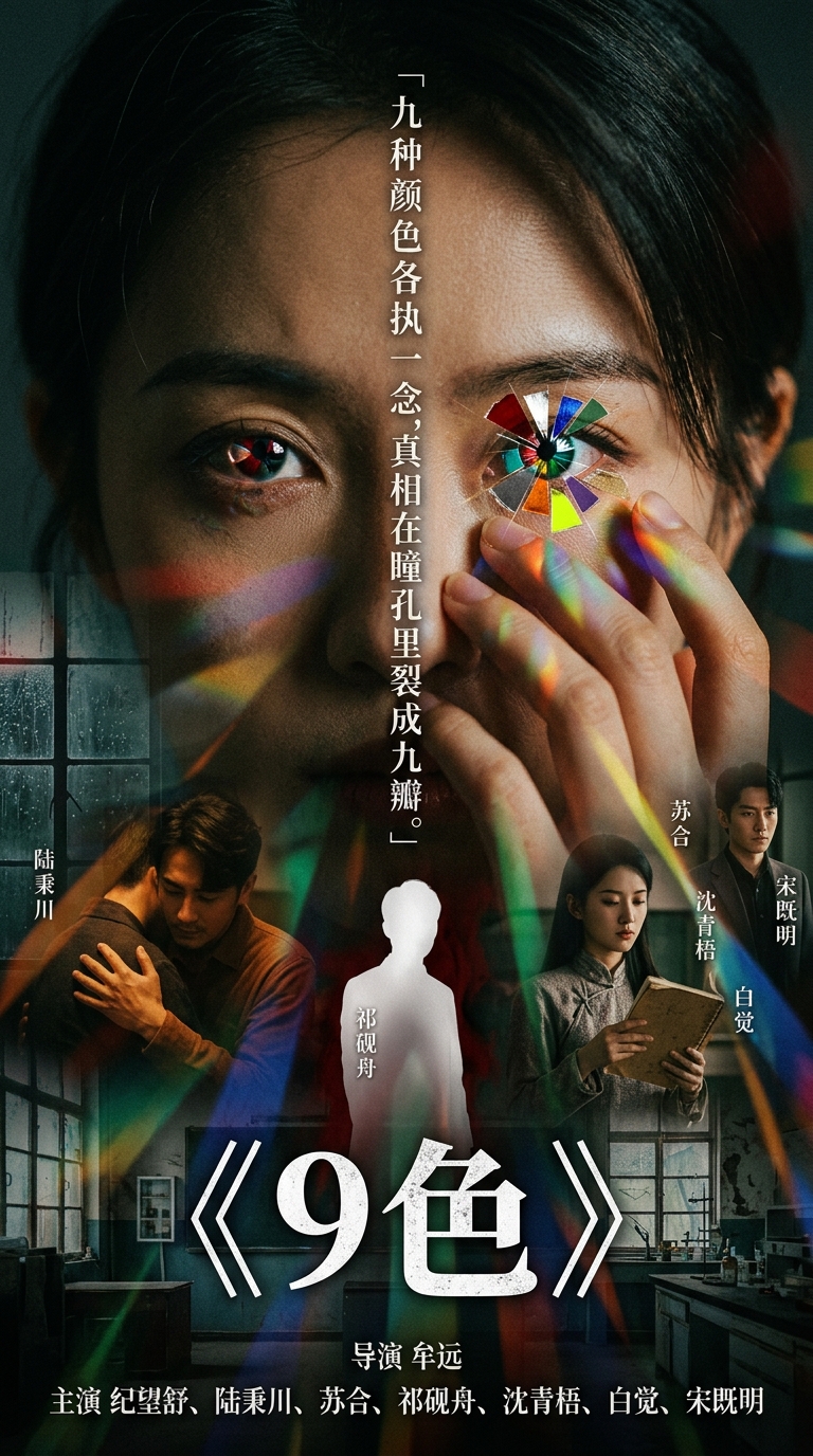 《9色》主视觉海报