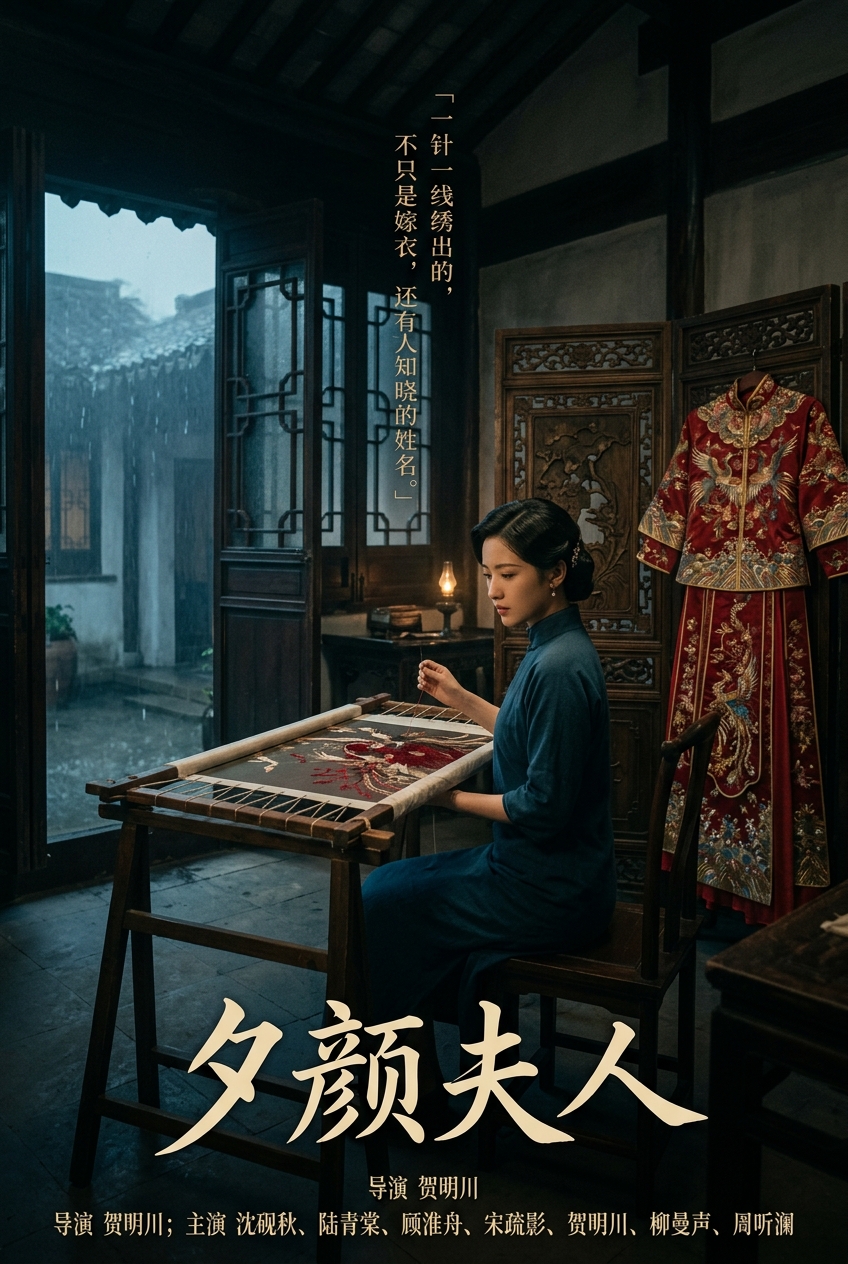 《夕颜夫人》海报
